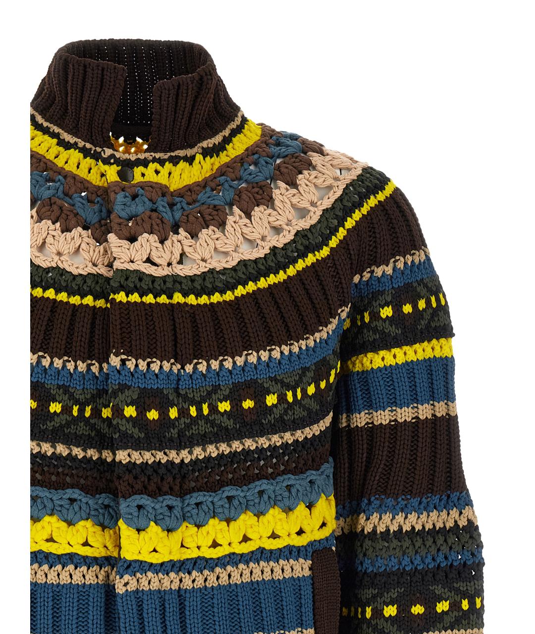 SACAI Мульти хлопковый кардиган, фото 3