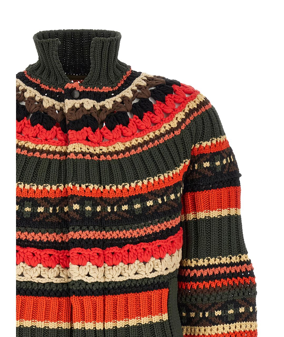 SACAI Мульти хлопковый кардиган, фото 3