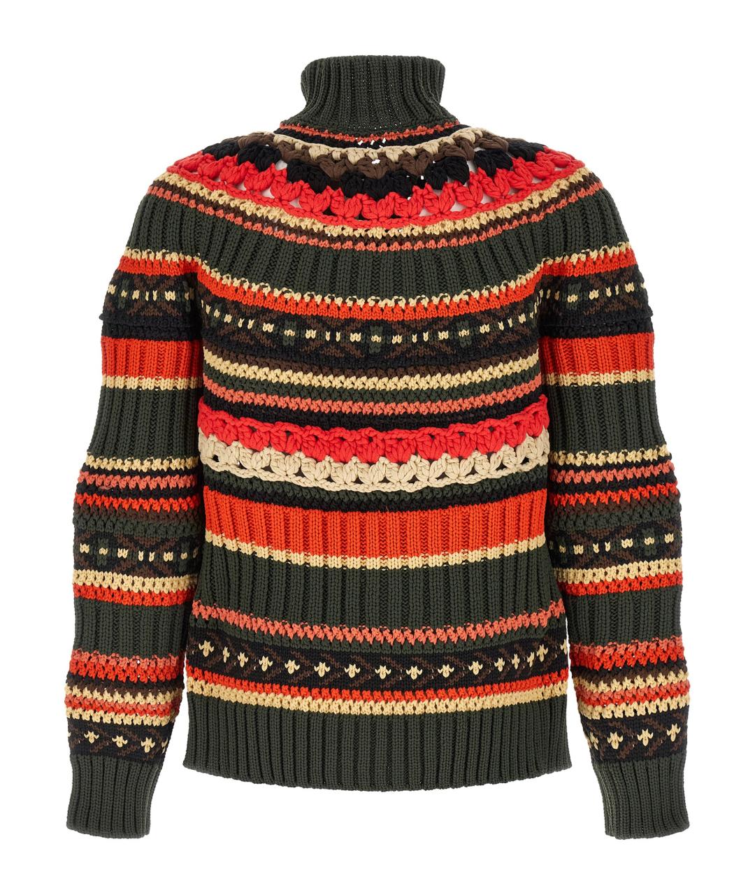 SACAI Мульти хлопковый кардиган, фото 2