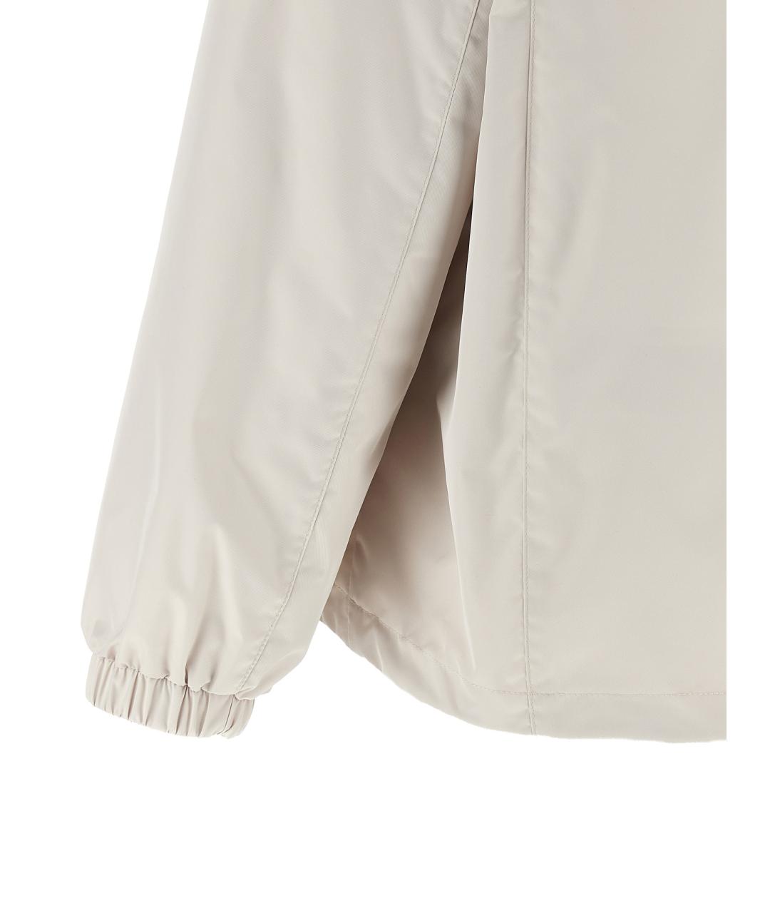 MOORER Бежевая полиэстеровая куртка, фото 5