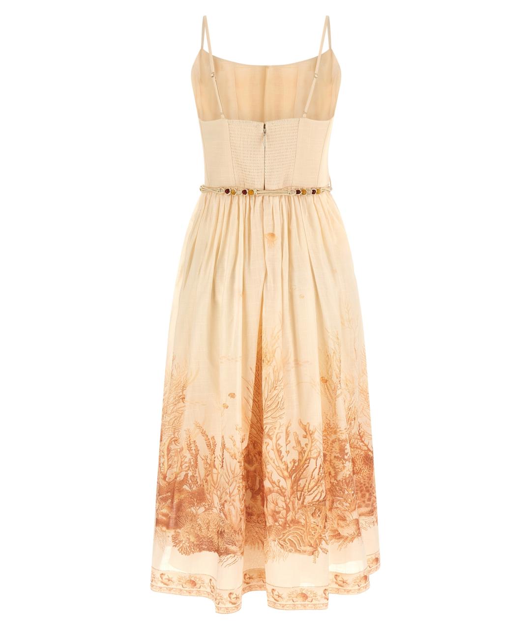 ZIMMERMANN Розовое хлопковое платье, фото 2