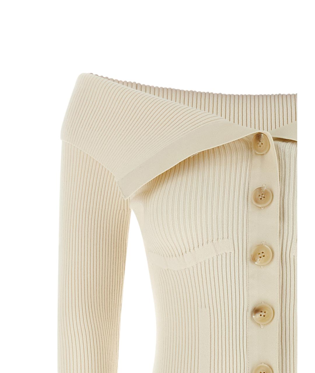 ZIMMERMANN Бежевый вискозный кардиган, фото 3