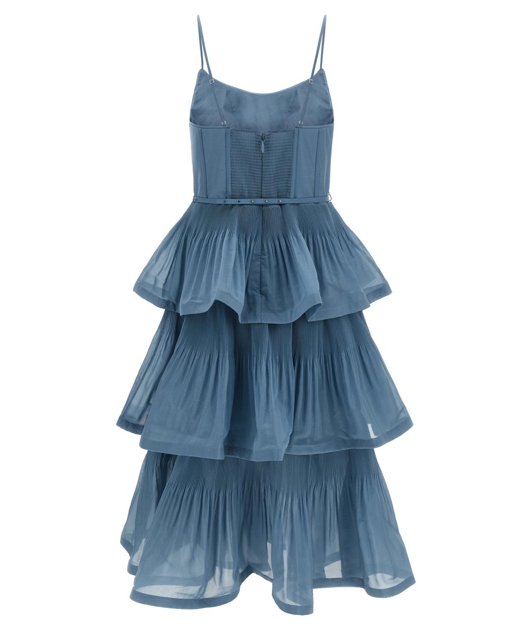 ZIMMERMANN Голубой сарафан, фото 2