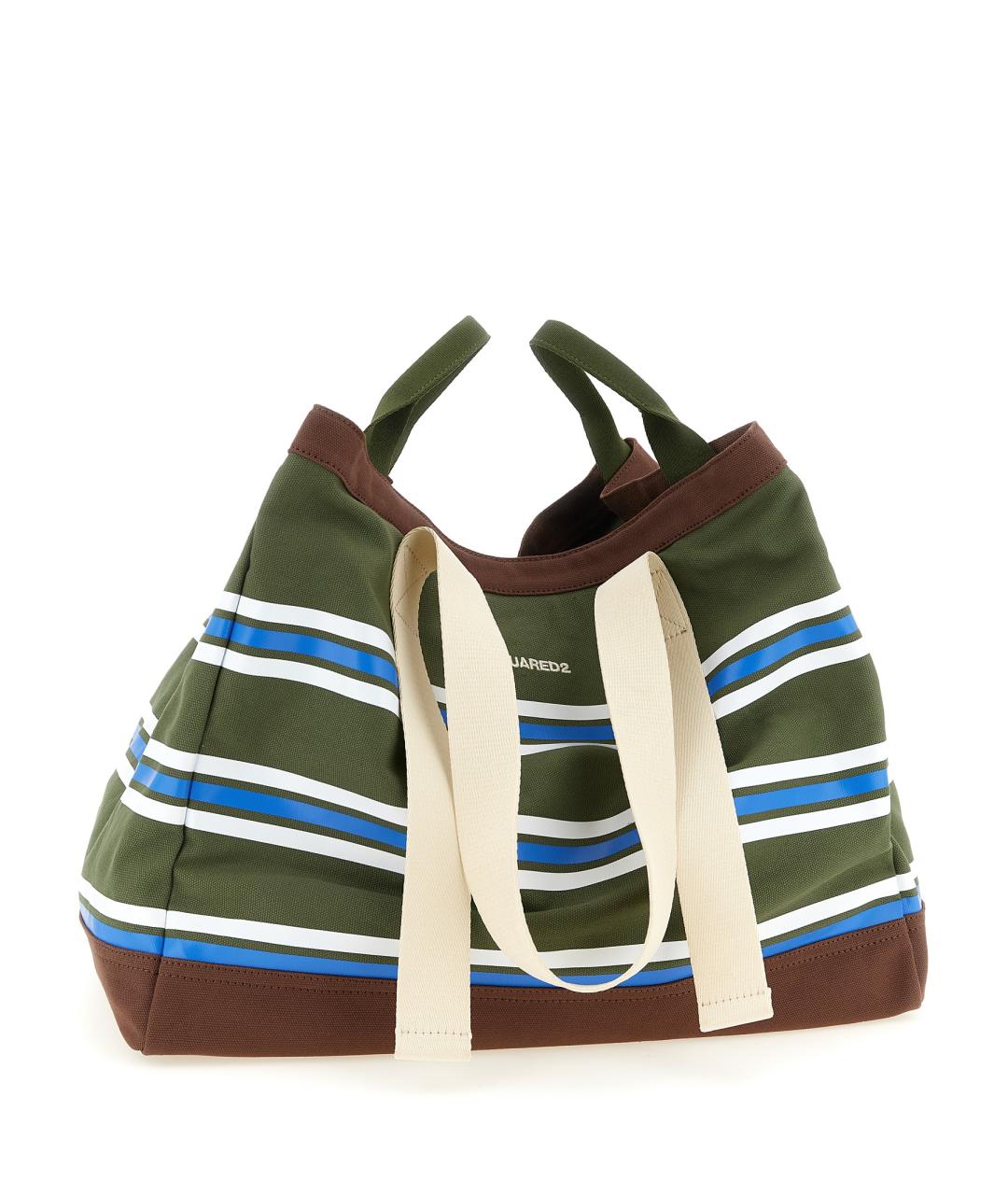 DSQUARED2 Мульти хлопковая сумка тоут, фото 3