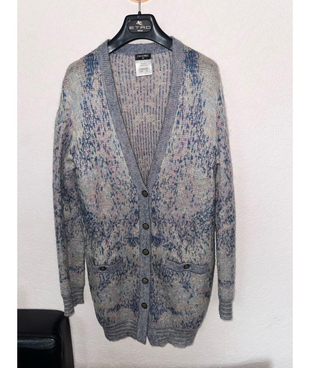 CHANEL Голубой кардиган, фото 9