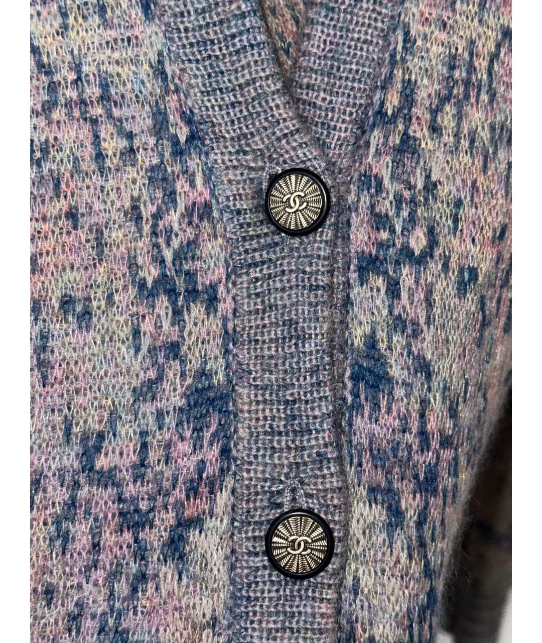 CHANEL Голубой кардиган, фото 4