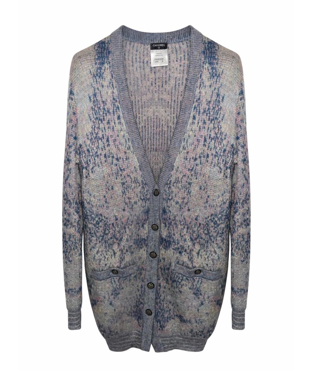 CHANEL Голубой кардиган, фото 1