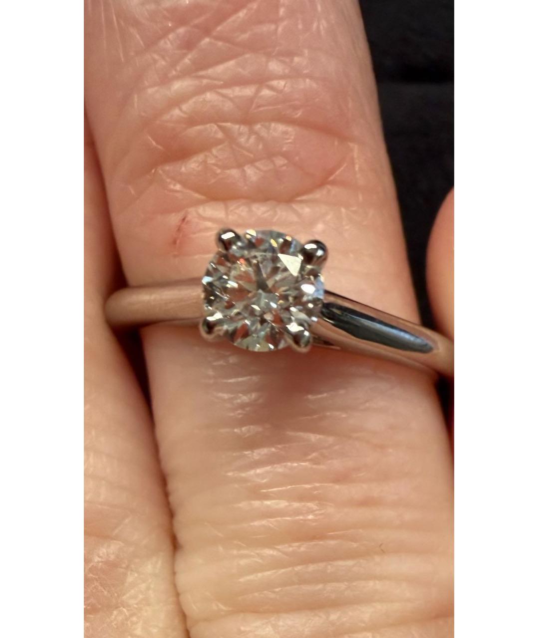 CARTIER Серебряное платиновое кольцо, фото 8