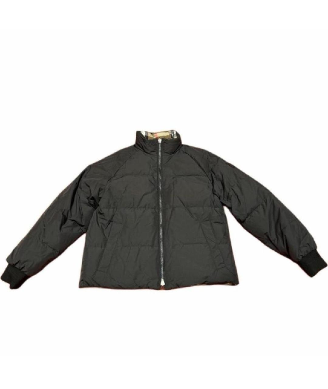 BURBERRY Черный пуховик, фото 5