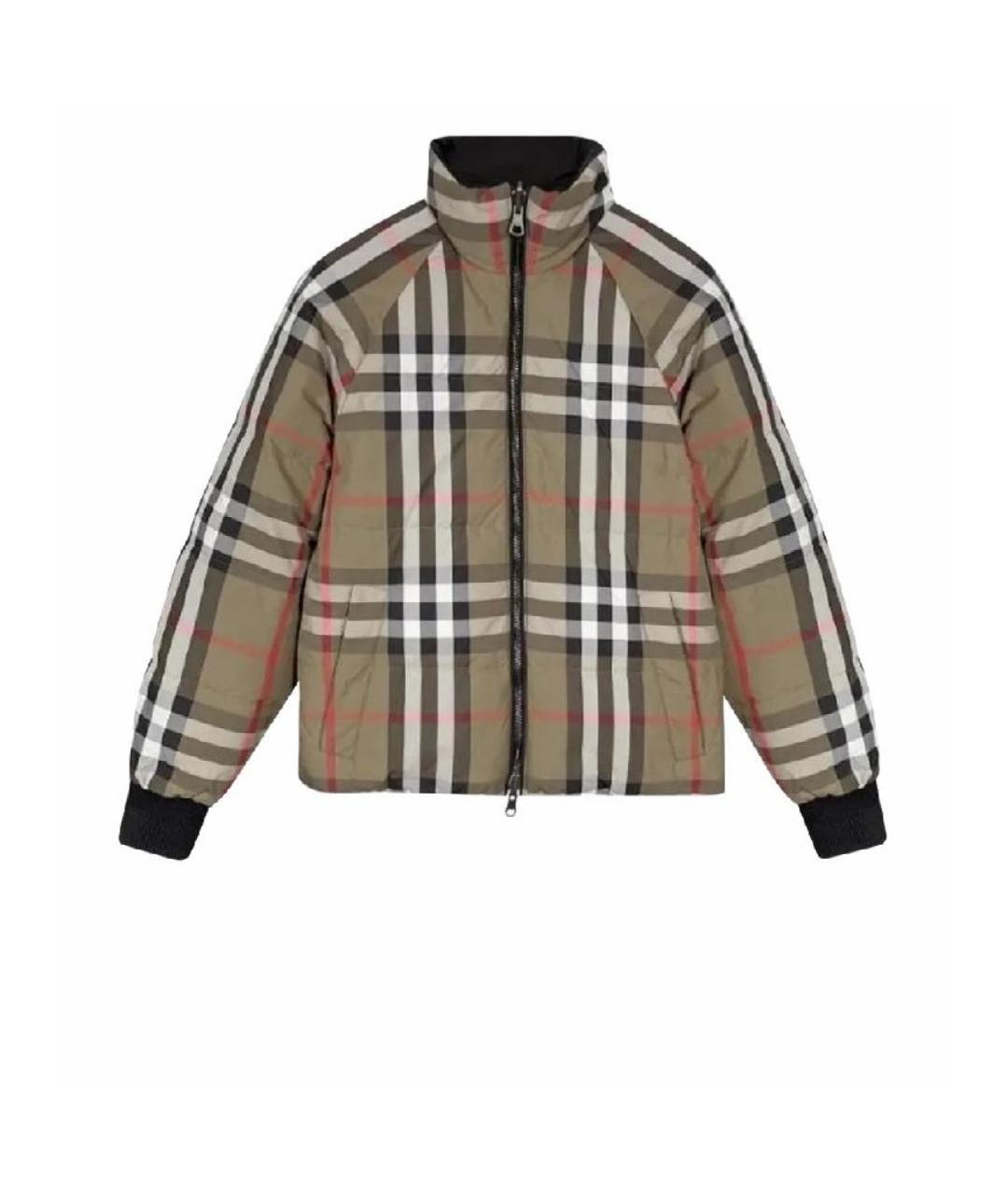 BURBERRY Черный пуховик, фото 2