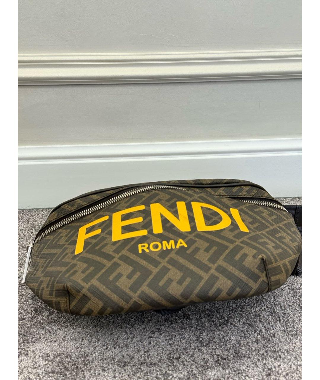 FENDI Мульти поясная сумка из искусственной кожи, фото 4