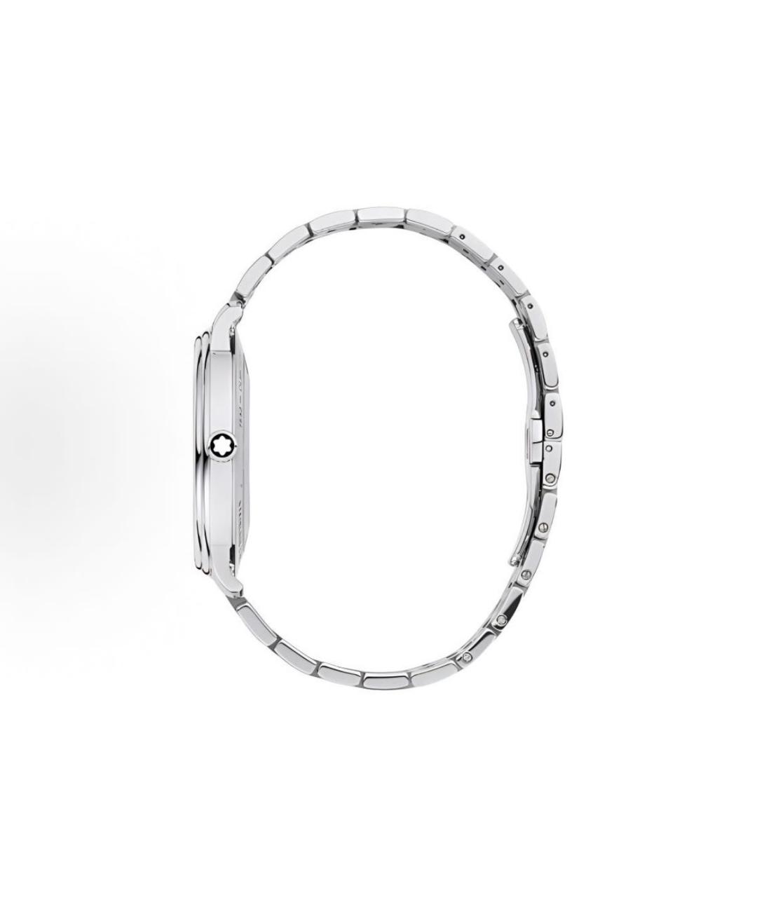 MONTBLANC Серебряные стальные часы, фото 3