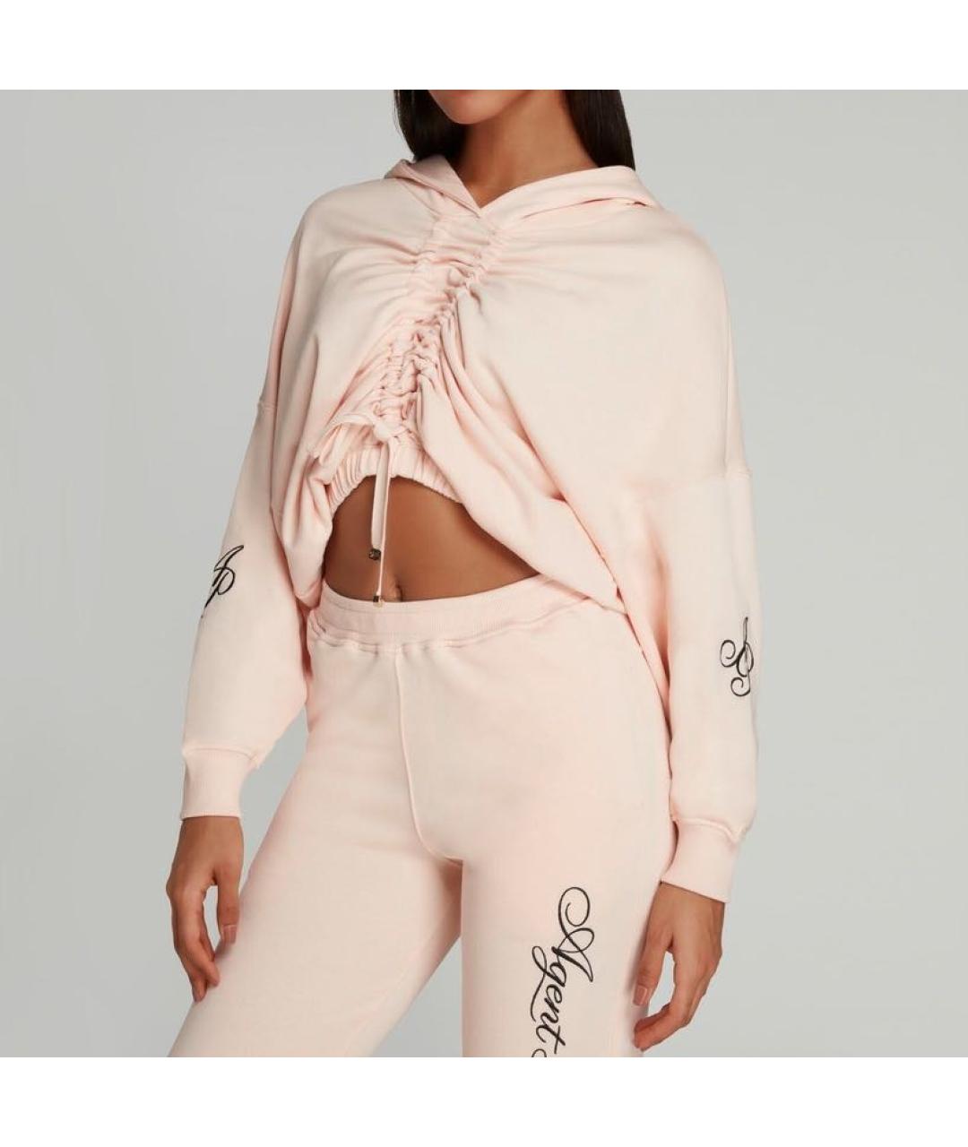 AGENT PROVOCATEUR Розовый хлопковый спортивные костюмы, фото 7