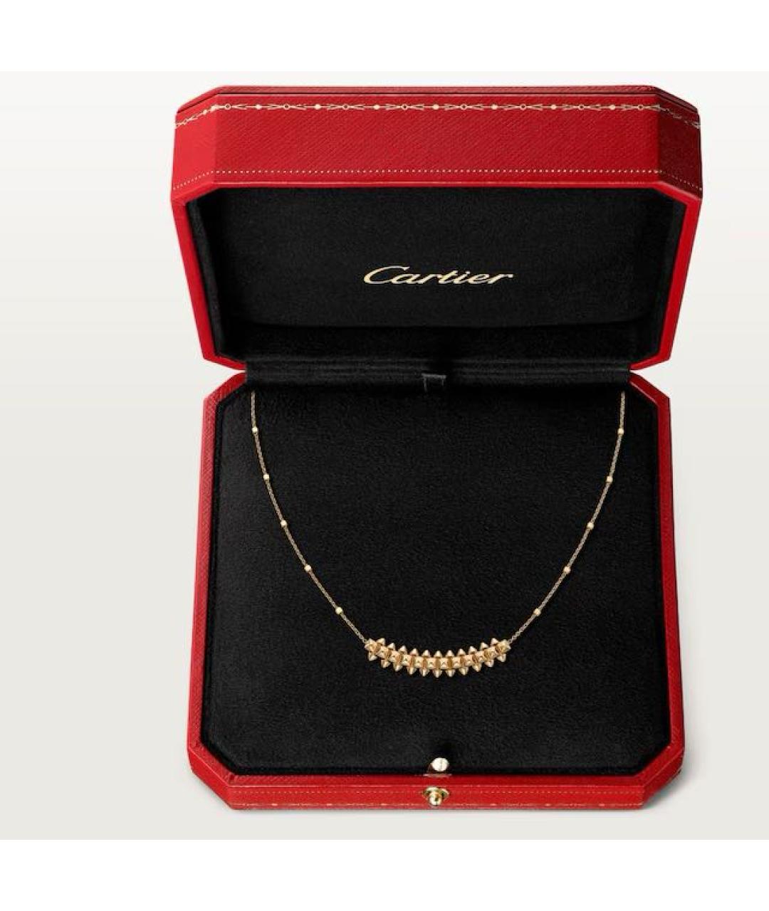 CARTIER Золотое колье из желтого золота, фото 6
