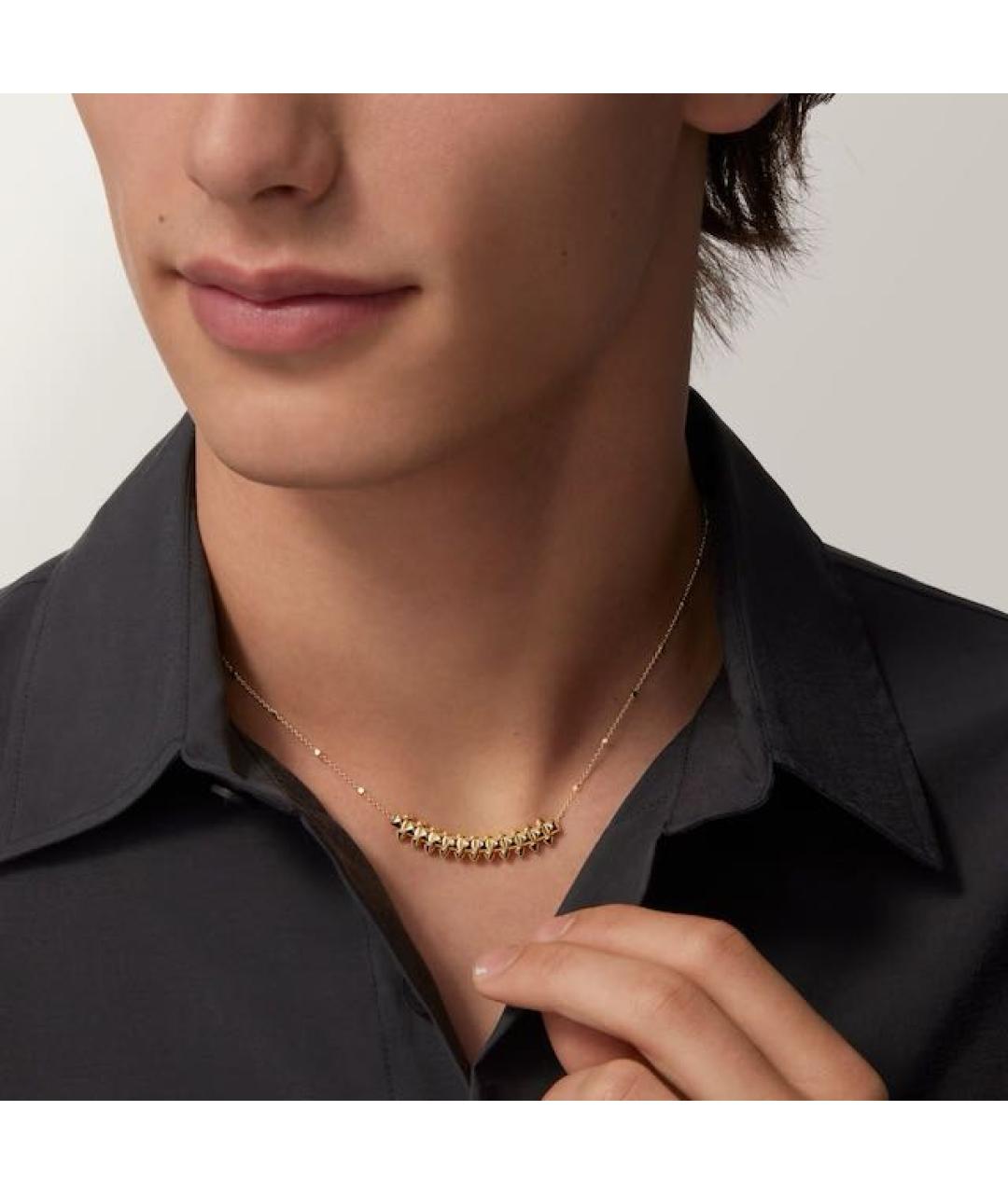 CARTIER Золотое колье из желтого золота, фото 2