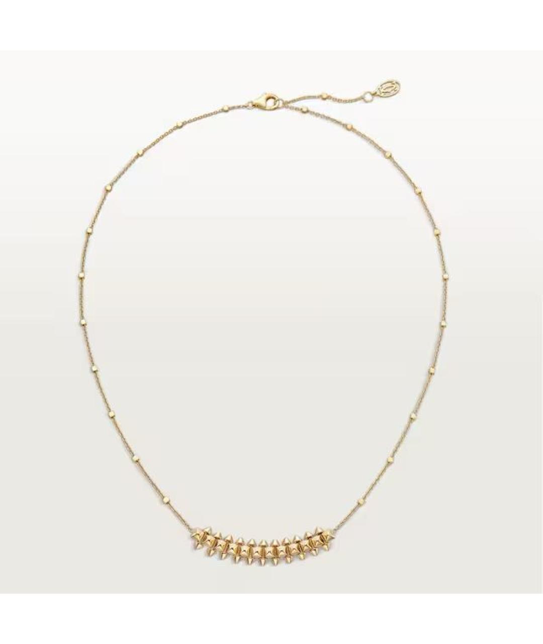 CARTIER Золотое колье из желтого золота, фото 7