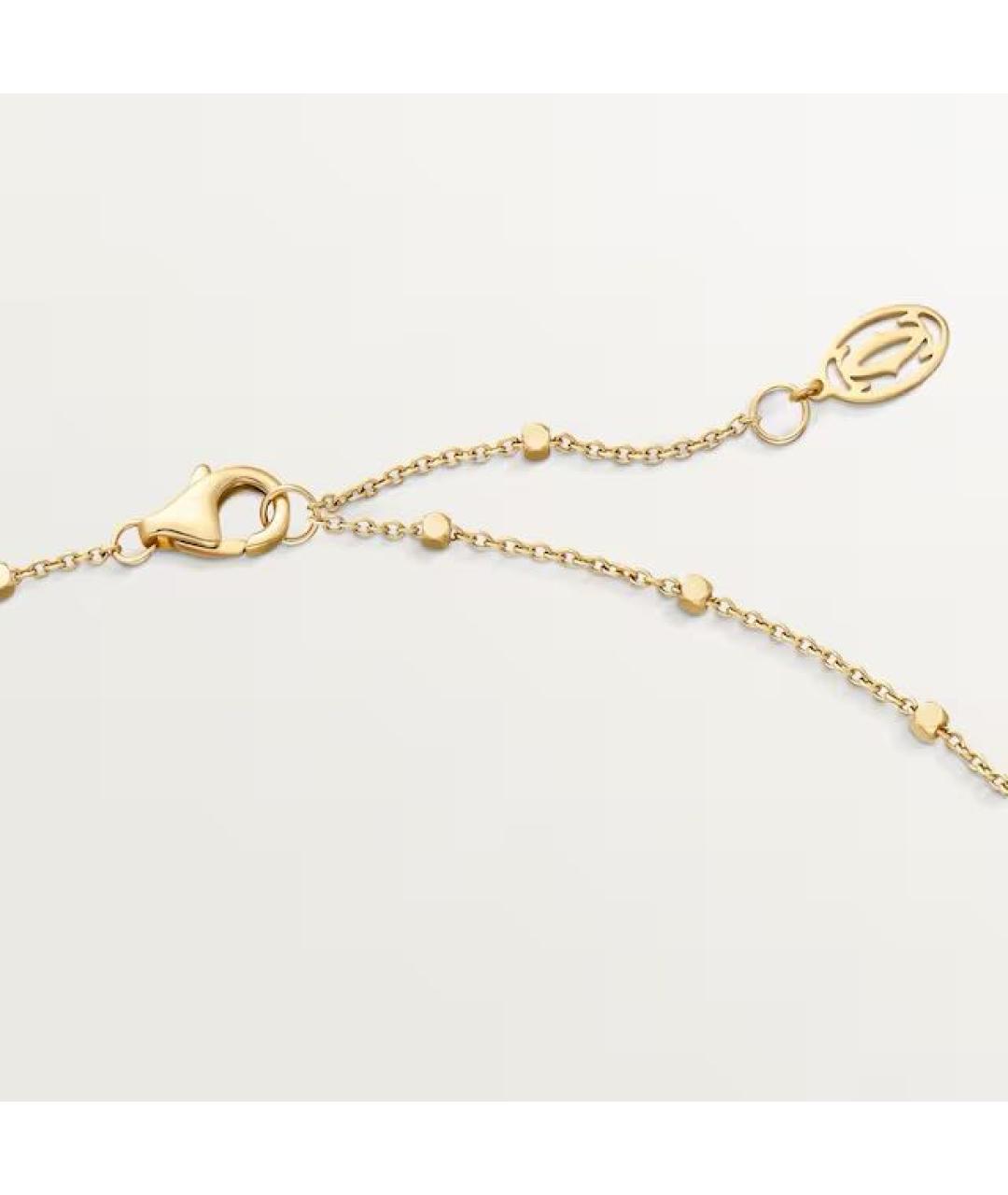CARTIER Золотое колье из желтого золота, фото 5