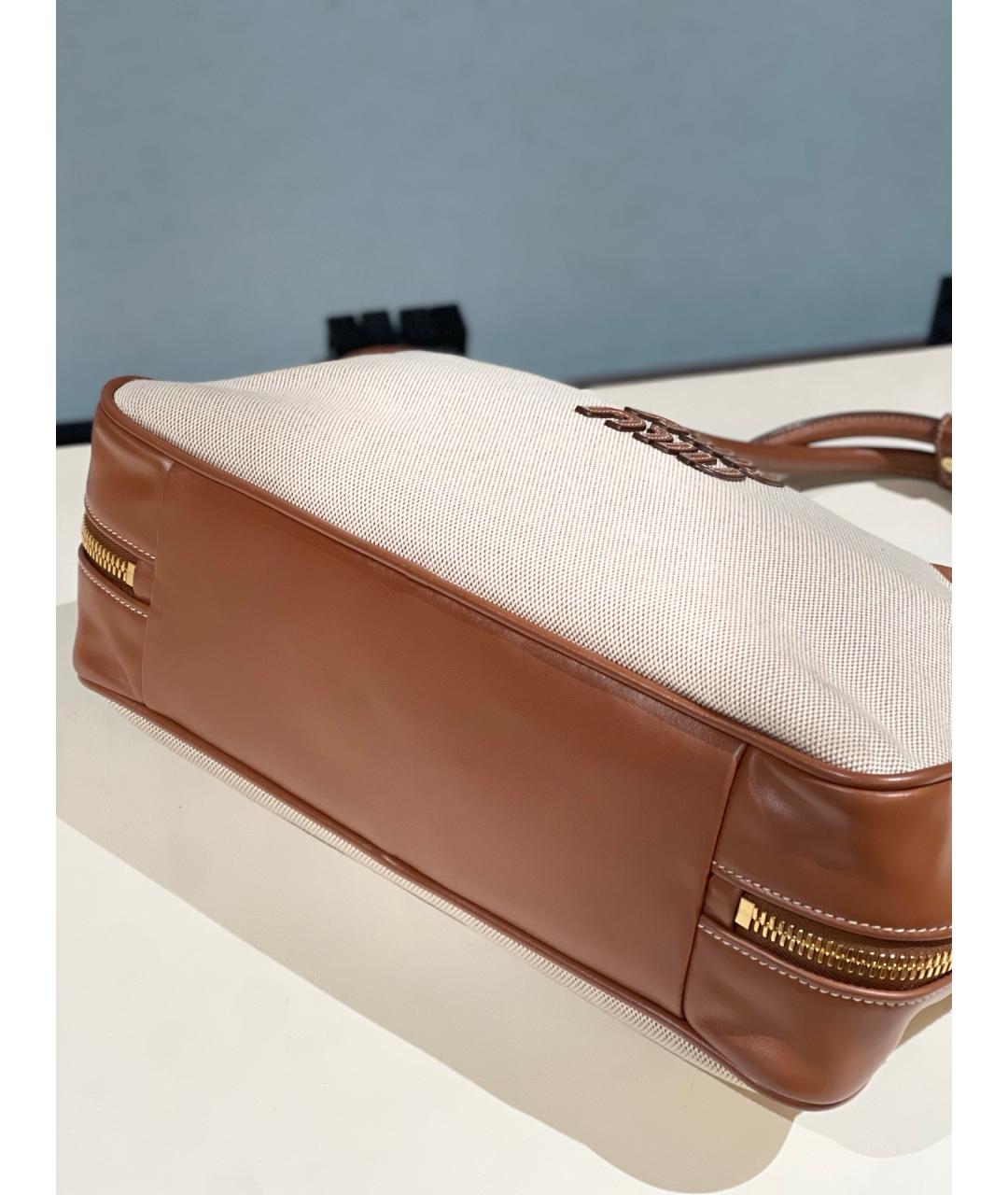 MIU MIU Бежевая сумка через плечо, фото 6