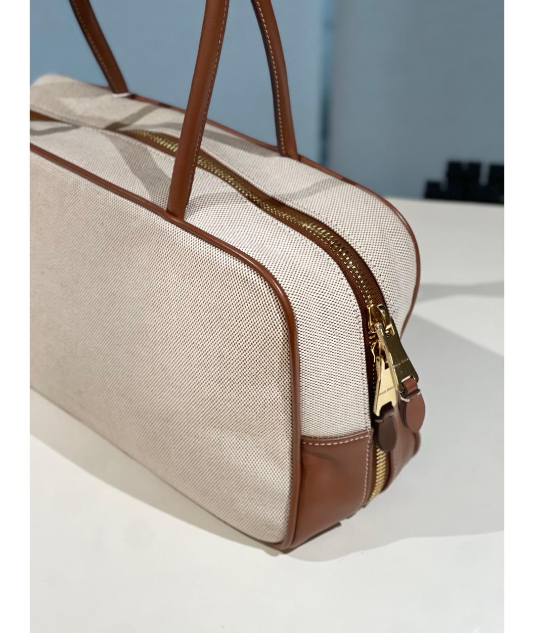 MIU MIU Бежевая сумка через плечо, фото 8
