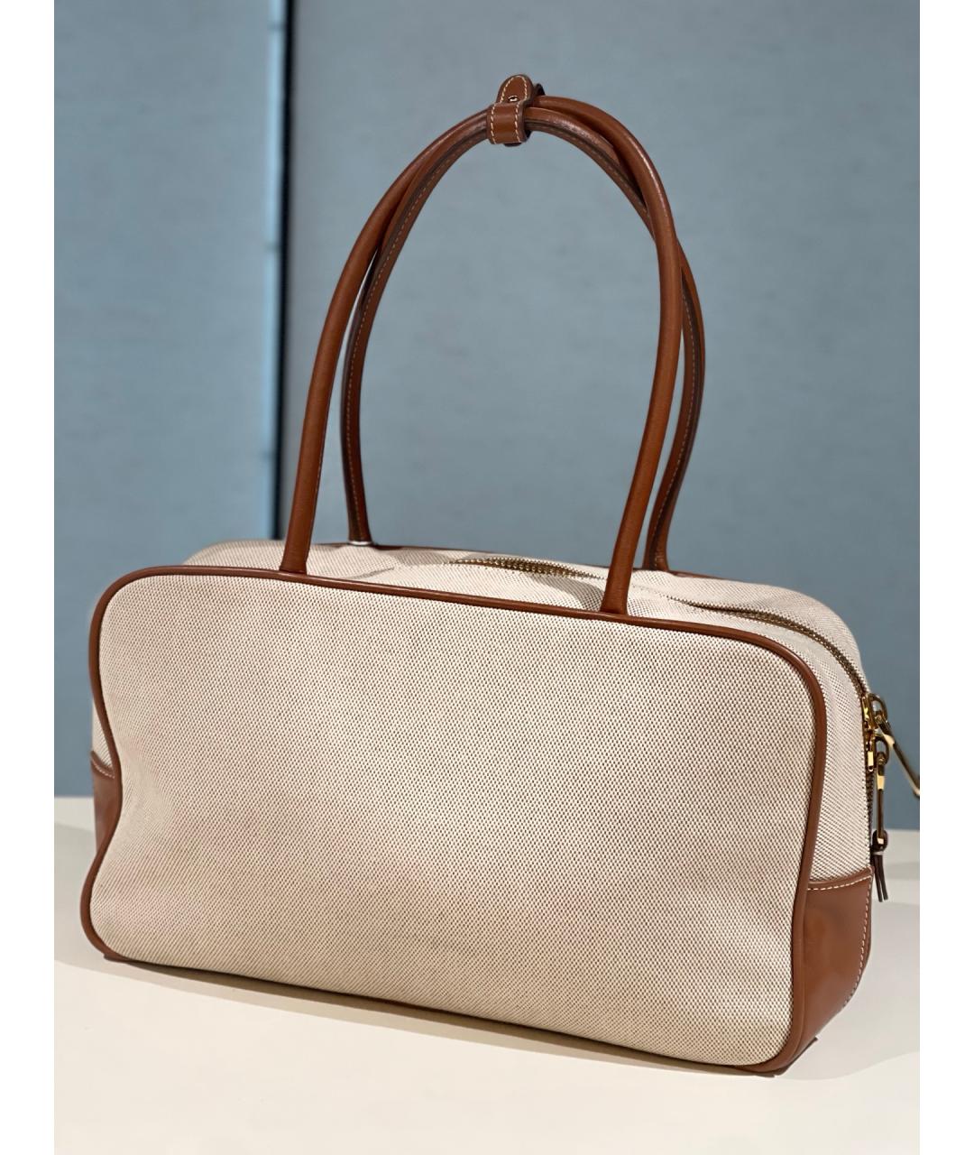 MIU MIU Бежевая сумка через плечо, фото 3