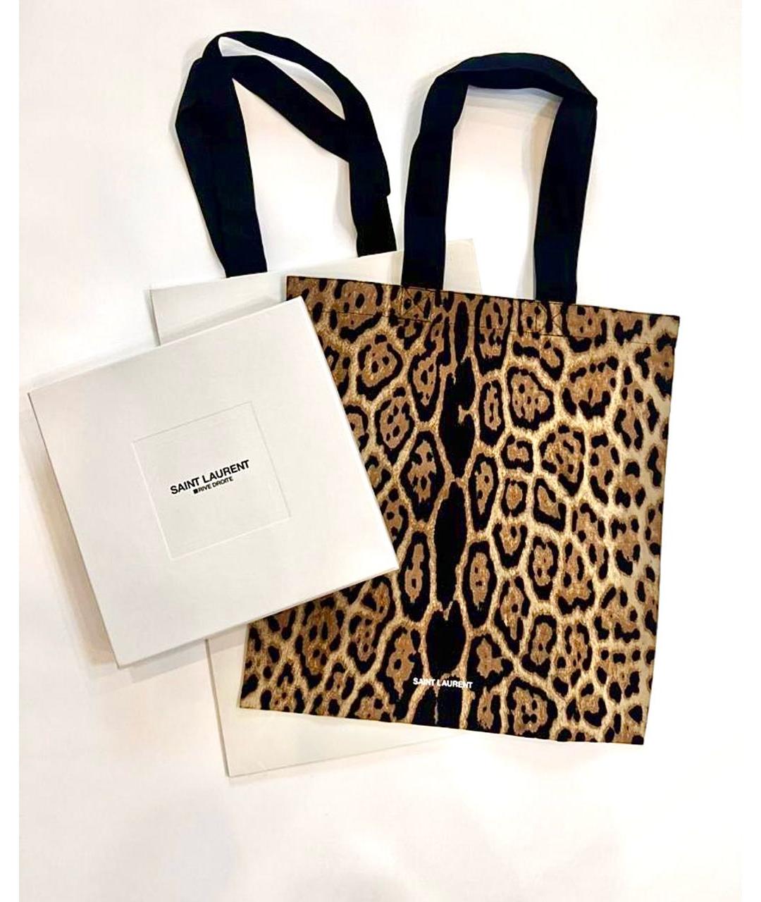 SAINT LAURENT Мульти хлопковая пляжная сумка, фото 3