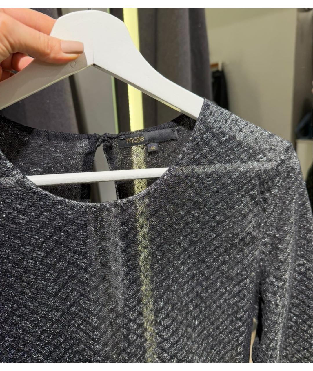 MAJE Черный комбинезон, фото 6