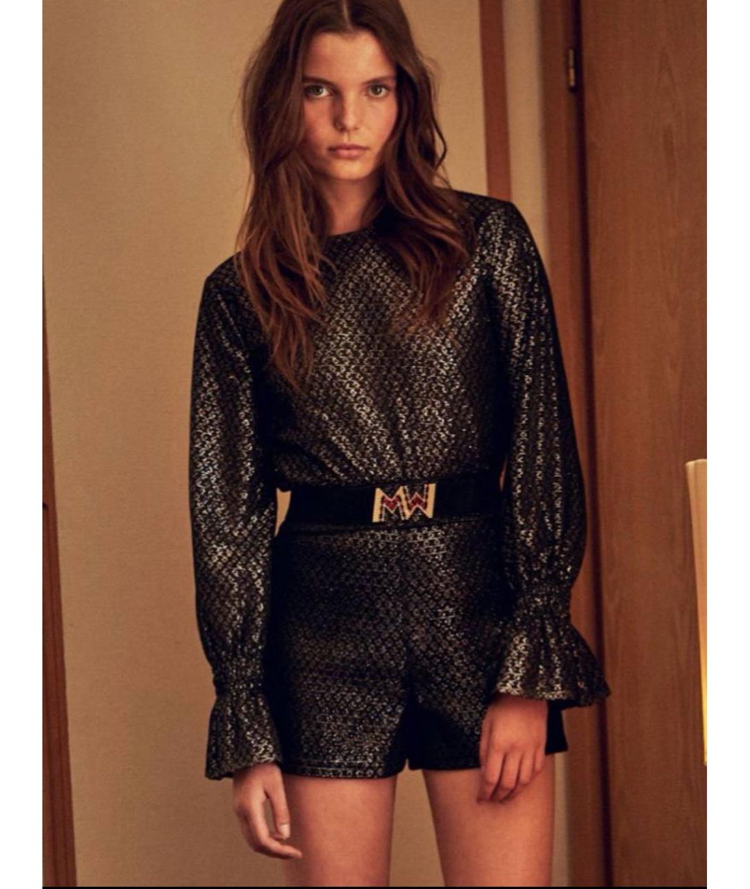 MAJE Черный комбинезон, фото 5