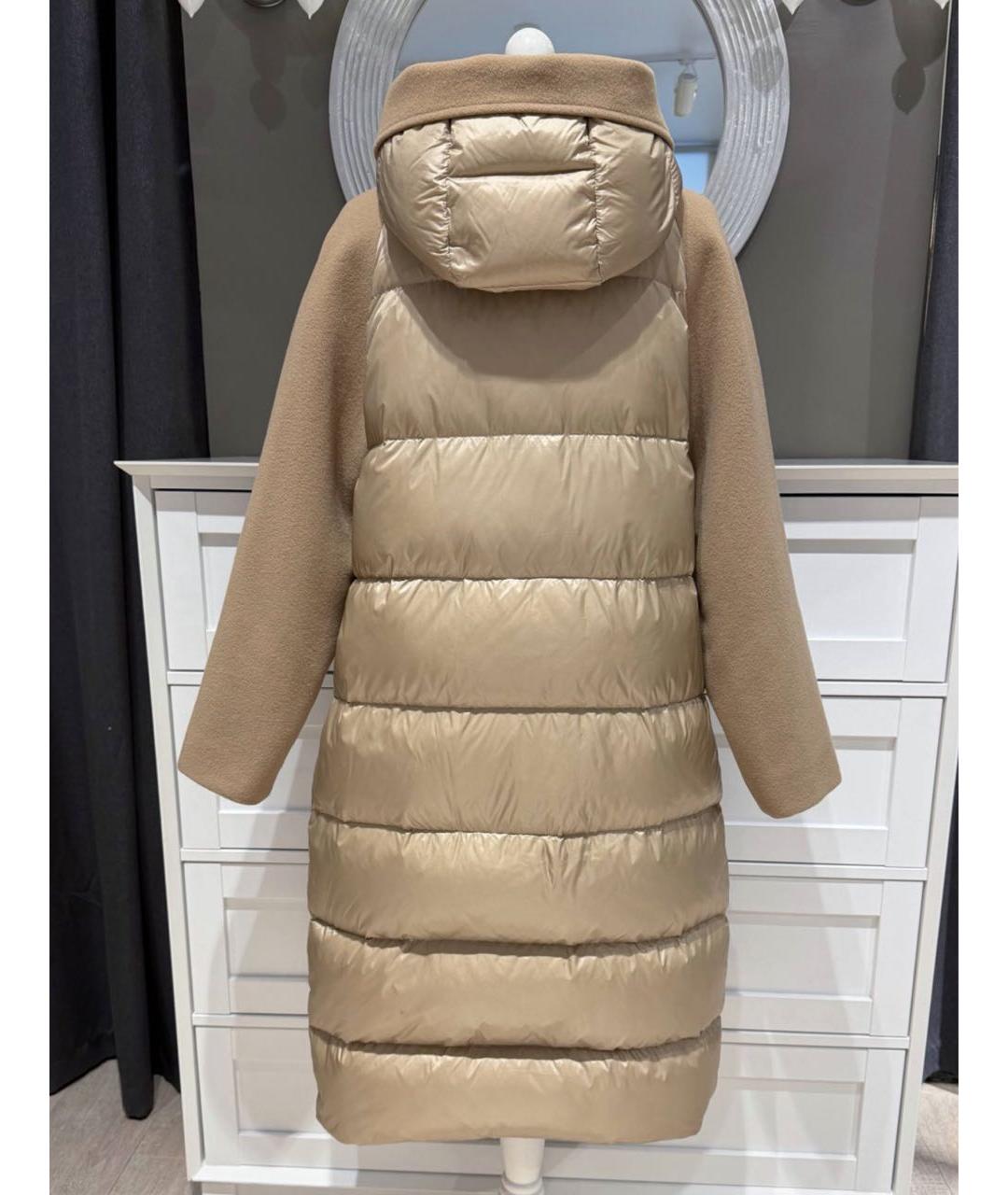 PESERICO Бежевый пуховик, фото 2
