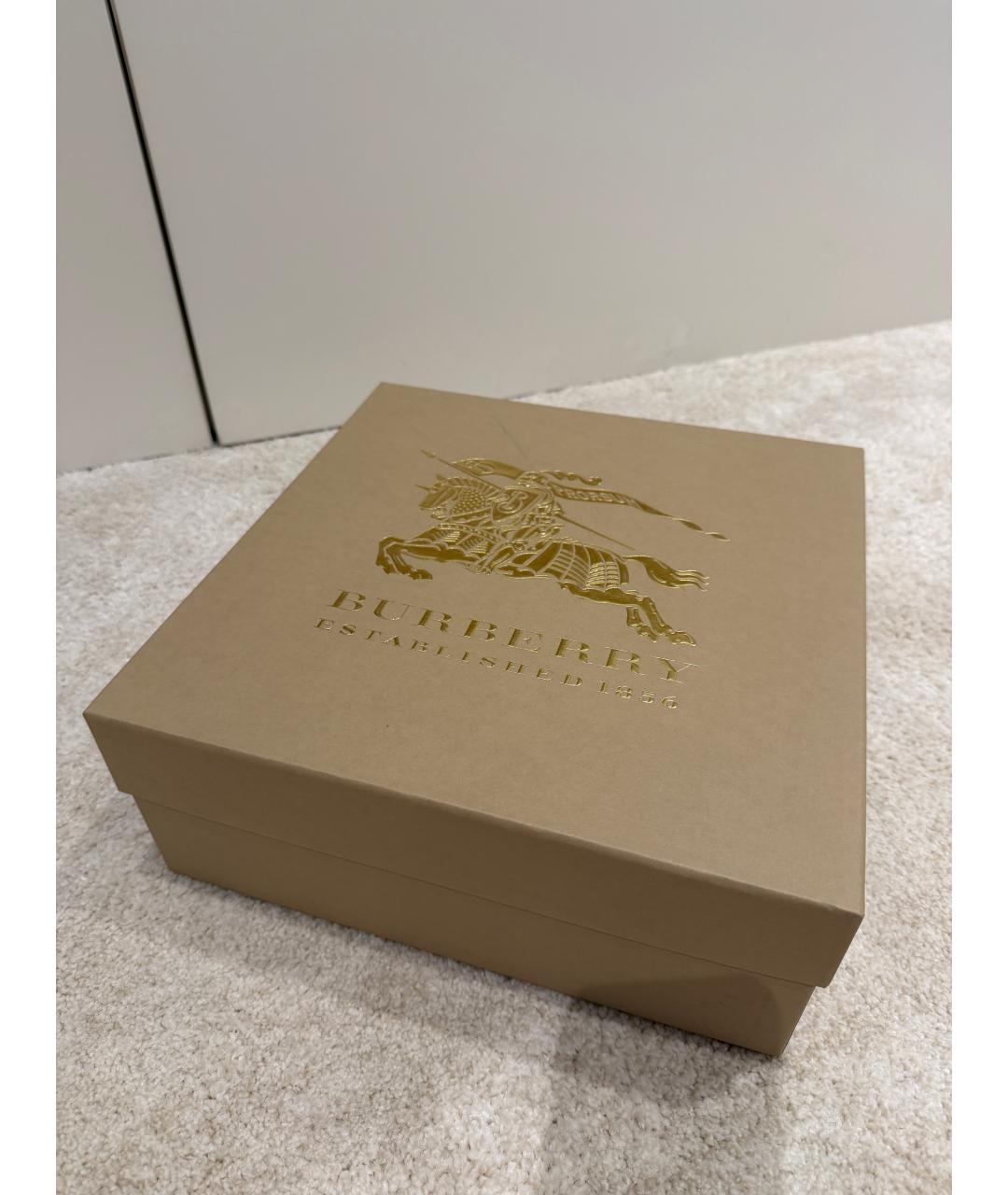 BURBERRY Черные текстильные сандалии, фото 9