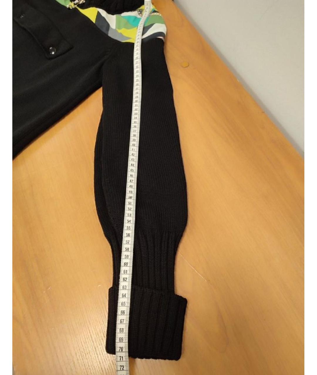 EMILIO PUCCI Черный шерстяной джемпер / свитер, фото 8