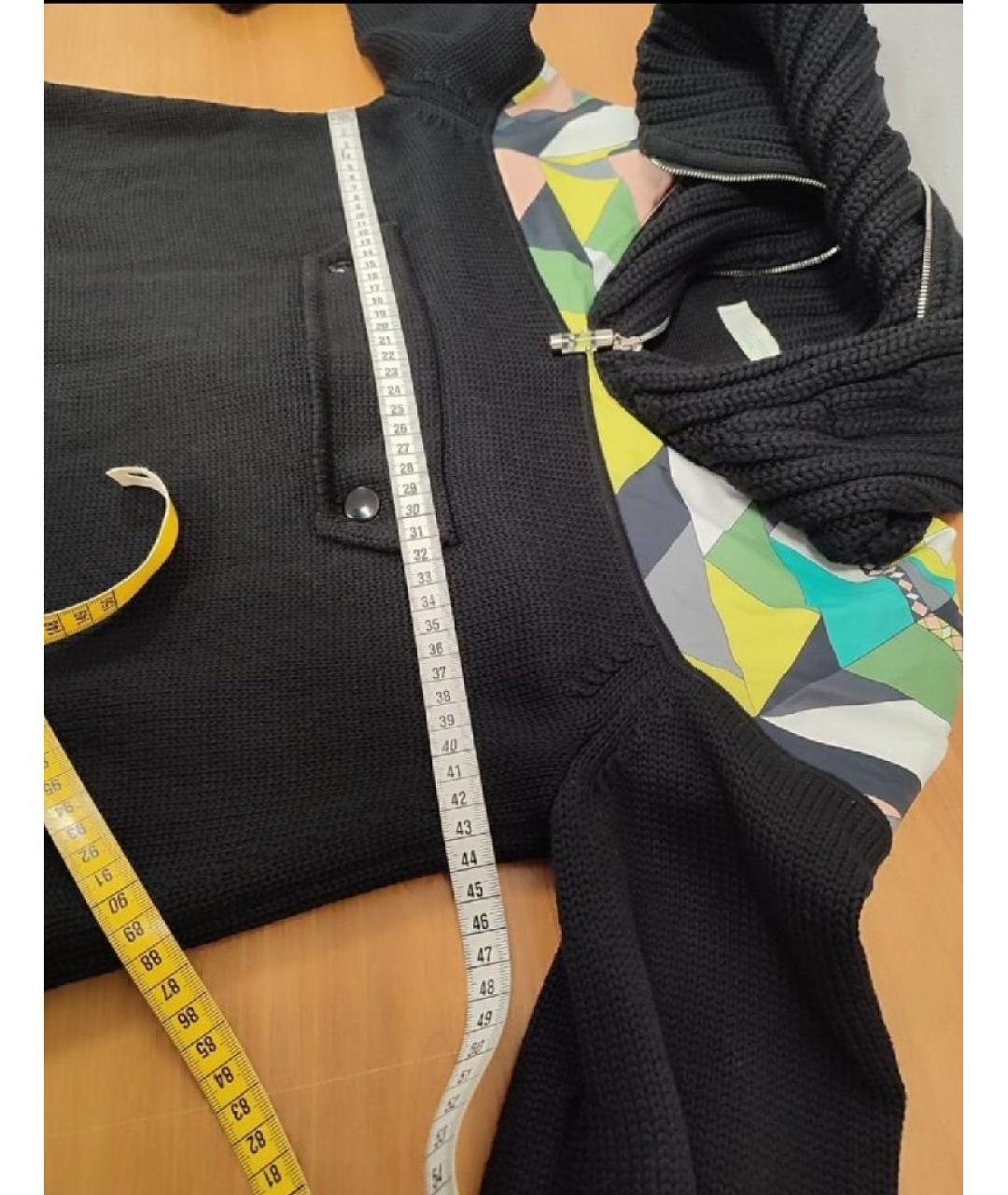 EMILIO PUCCI Черный шерстяной джемпер / свитер, фото 9