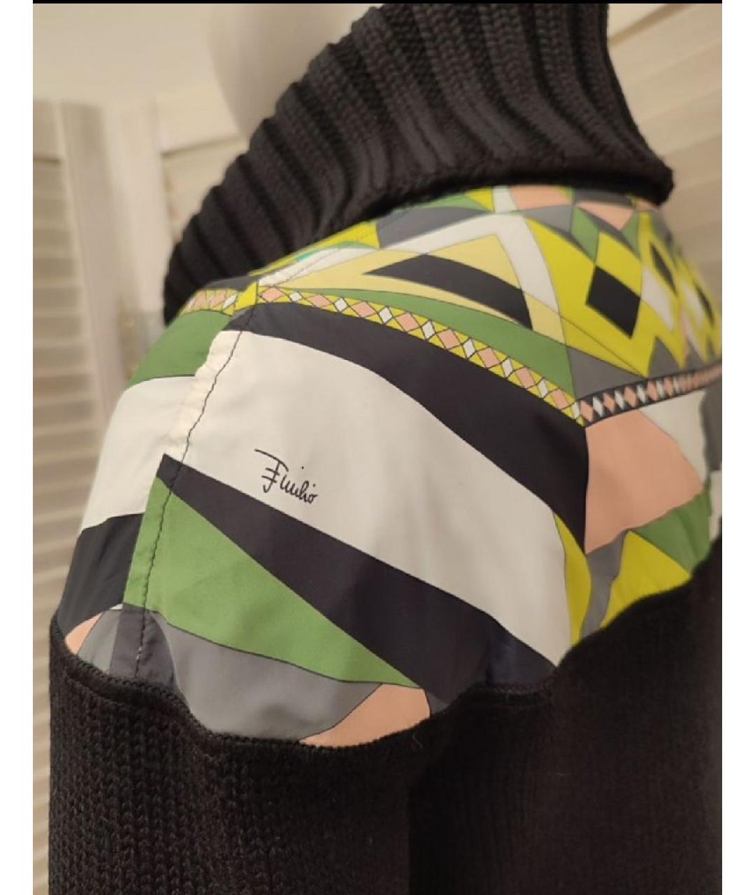 EMILIO PUCCI Черный шерстяной джемпер / свитер, фото 6