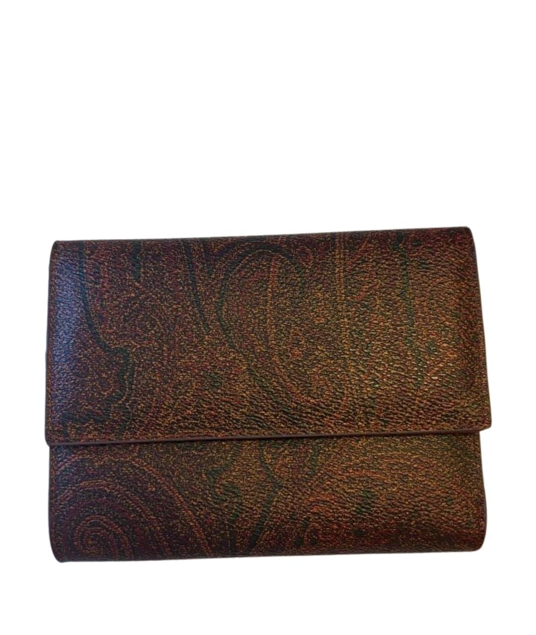 ETRO Коричневый кошелек, фото 1
