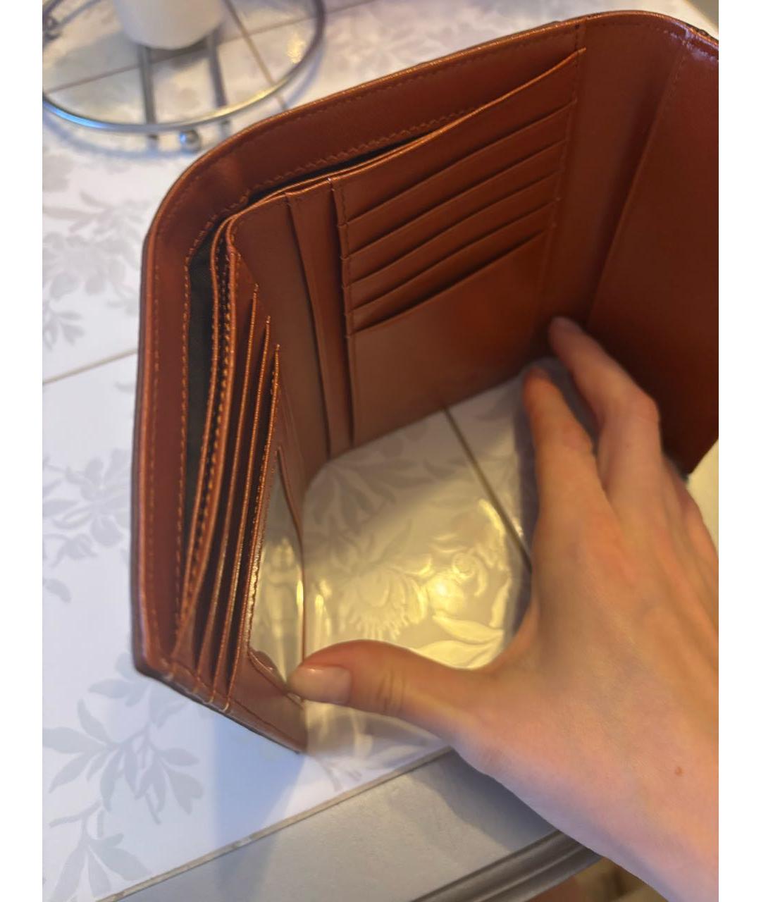 ETRO Коричневый кошелек, фото 4