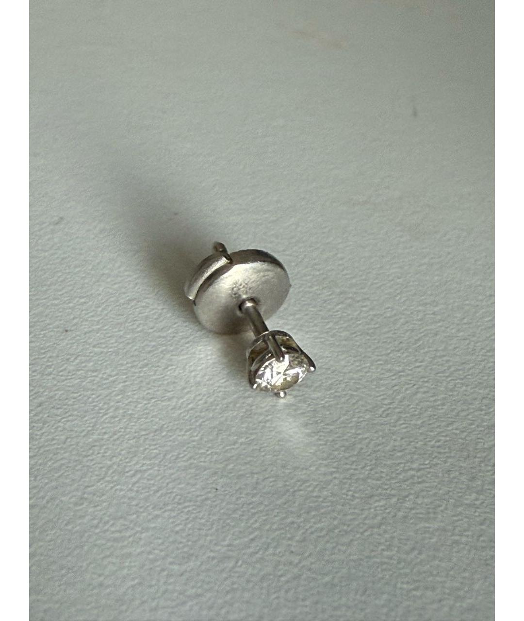 TIFFANY&CO Серебряные платиновые серьги, фото 6