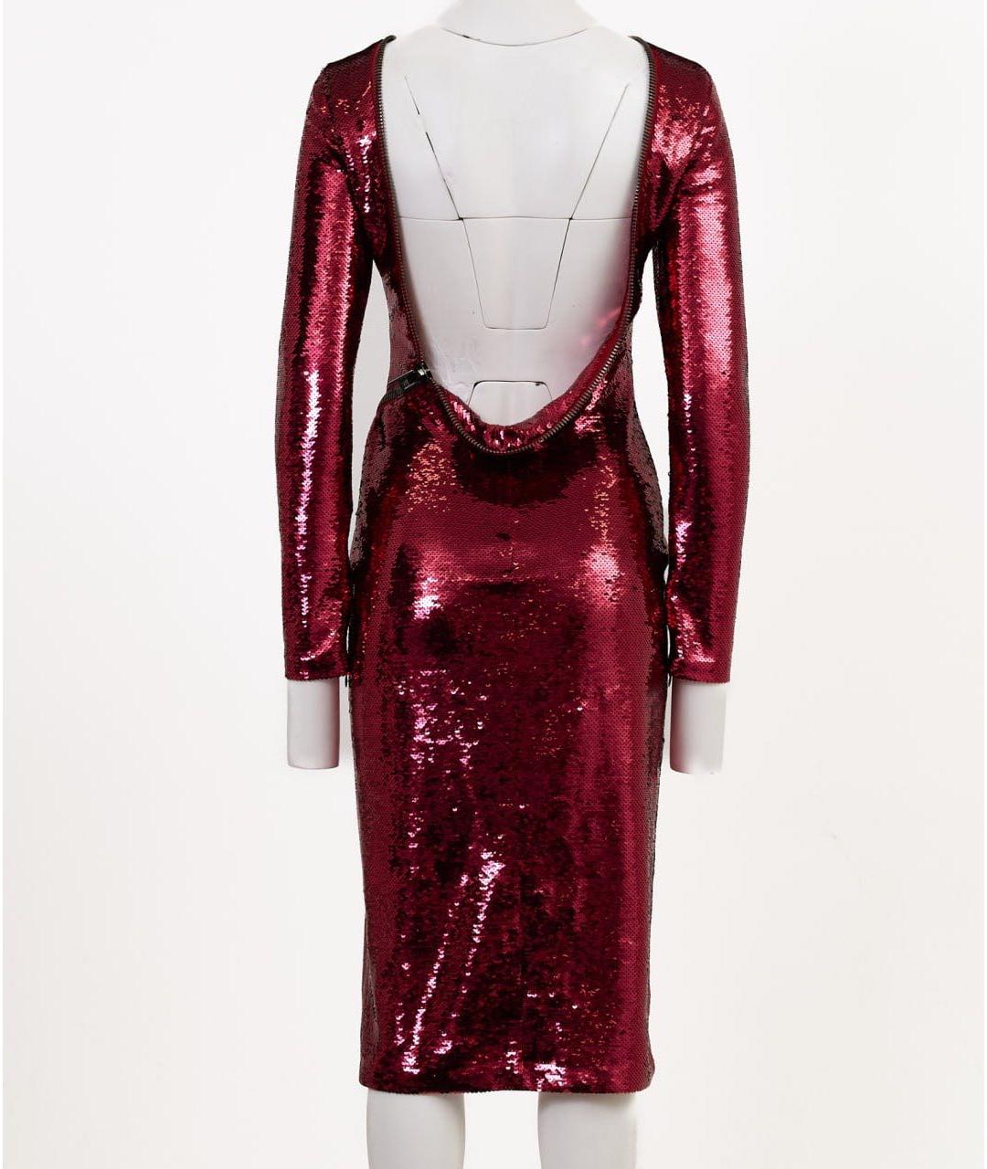 TOM FORD Розовое полиамидовое вечернее платье, фото 2