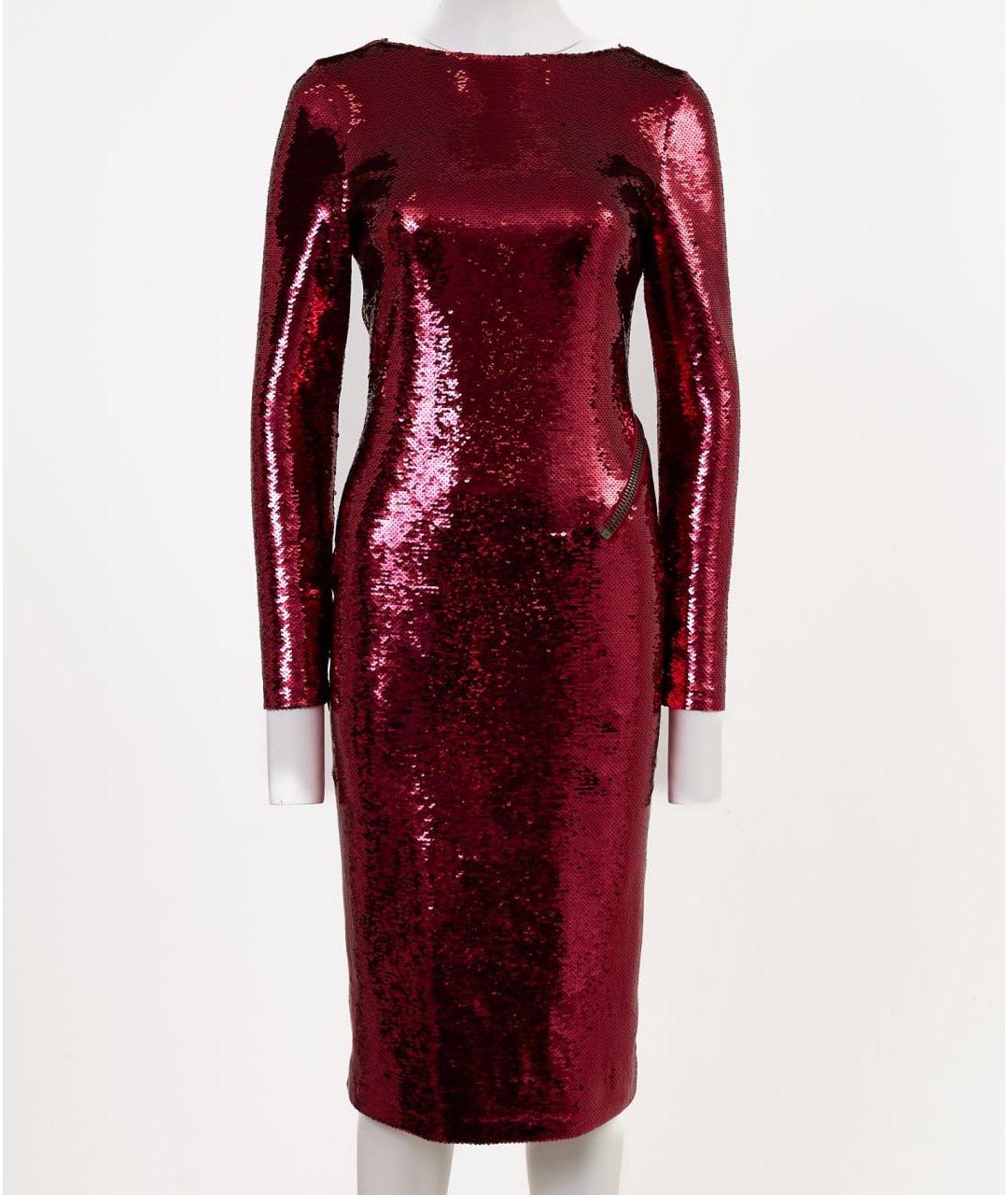 TOM FORD Розовое полиамидовое вечернее платье, фото 5