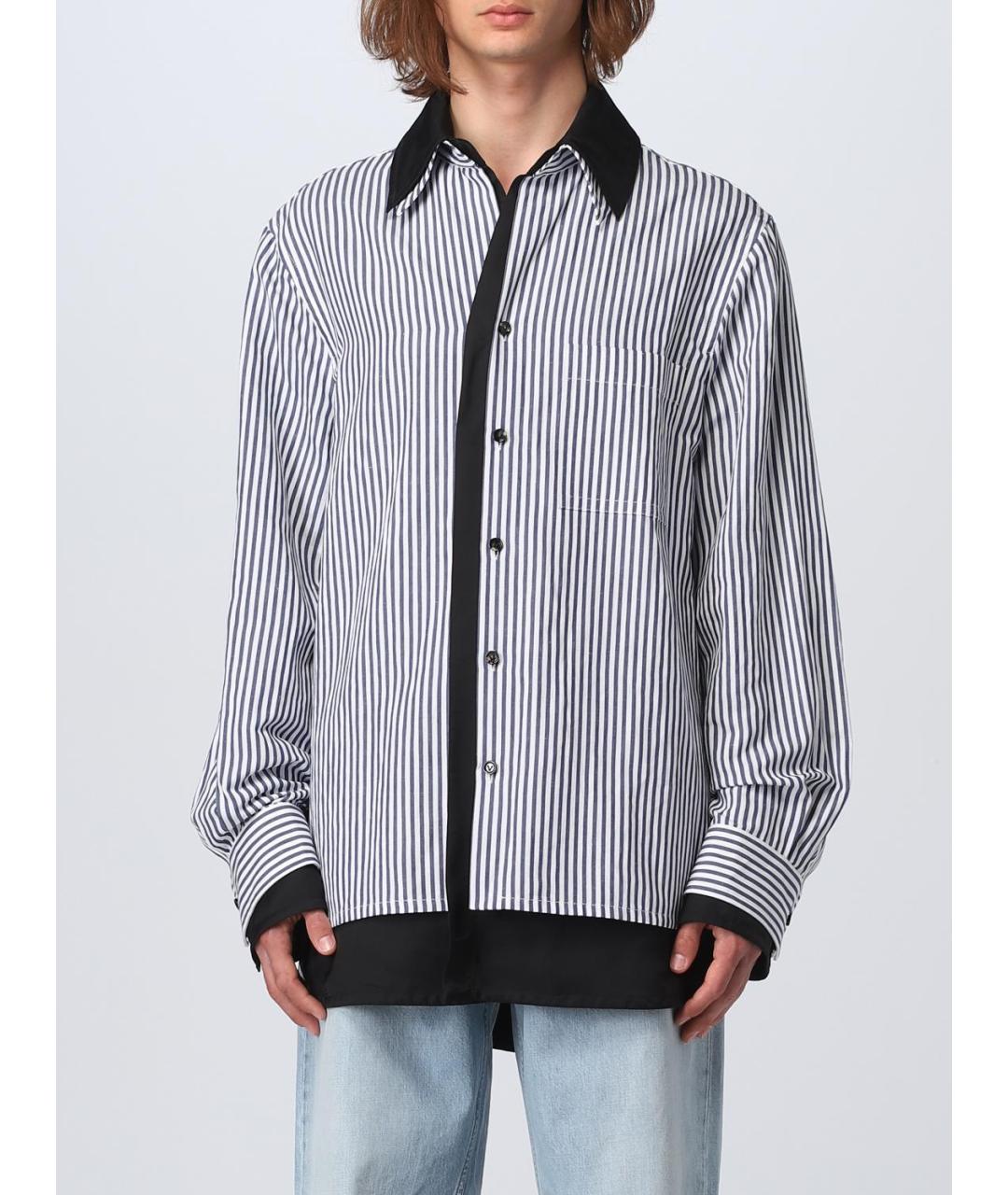 BOTTEGA VENETA Мульти хлопковая кэжуал рубашка, фото 2