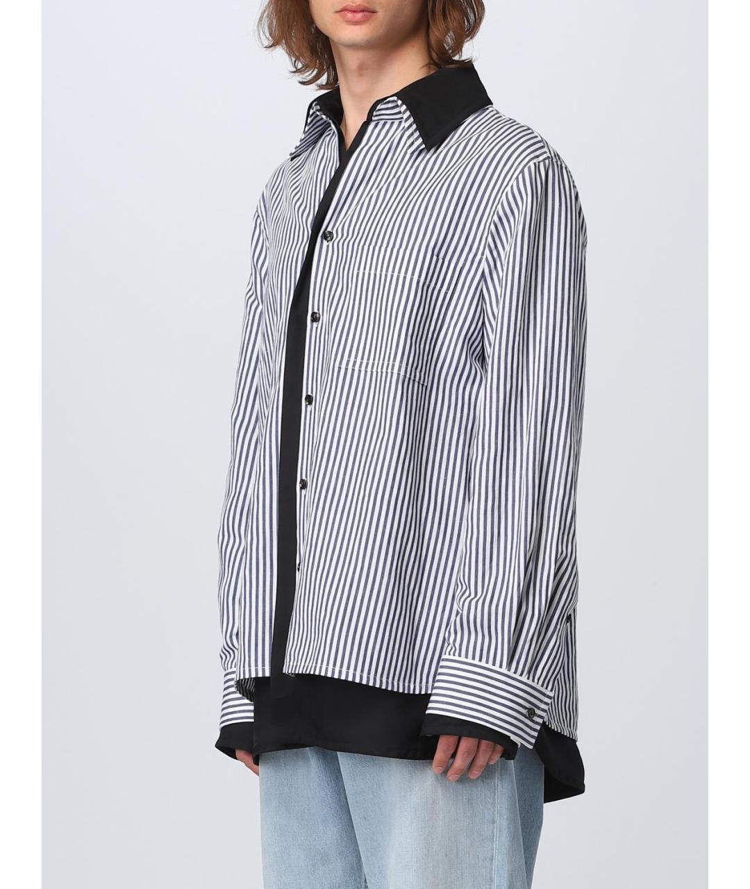 BOTTEGA VENETA Мульти хлопковая кэжуал рубашка, фото 5