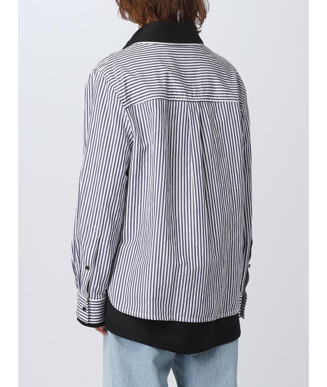 BOTTEGA VENETA Мульти хлопковая кэжуал рубашка, фото 4