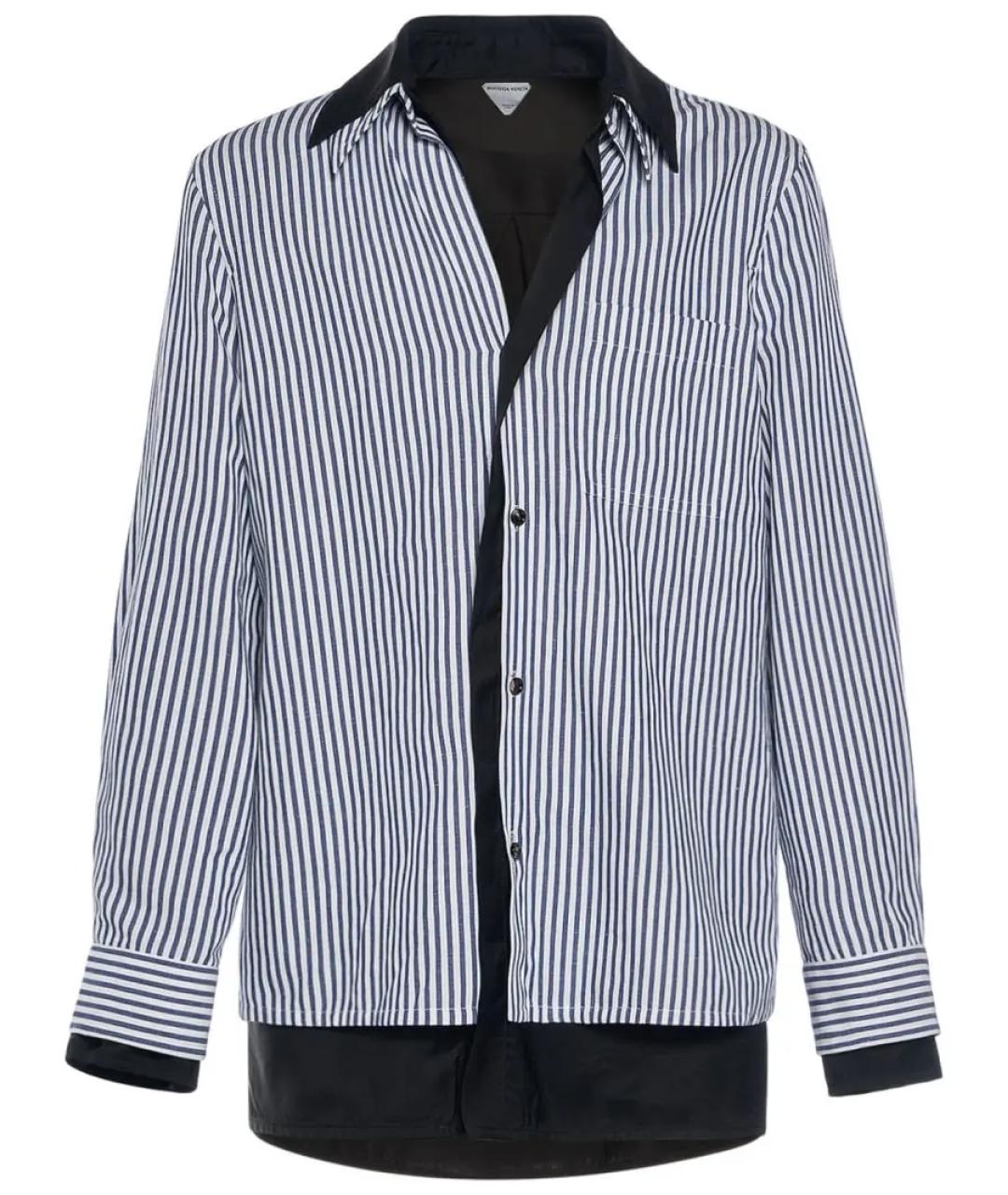 BOTTEGA VENETA Мульти хлопковая кэжуал рубашка, фото 1