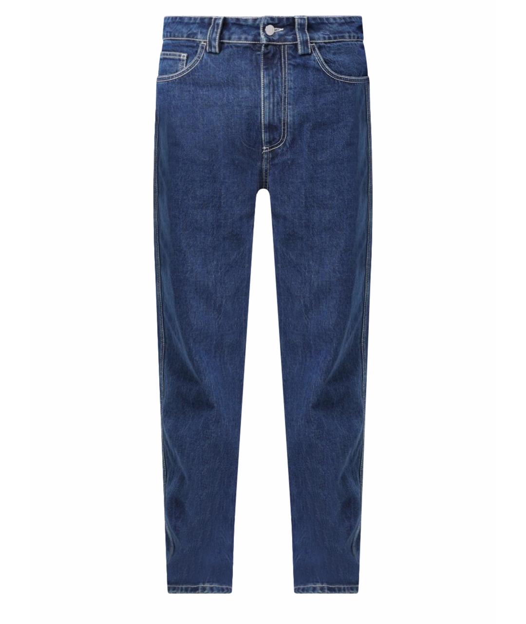 SUNNEI Синие хлопковые прямые джинсы, фото 1