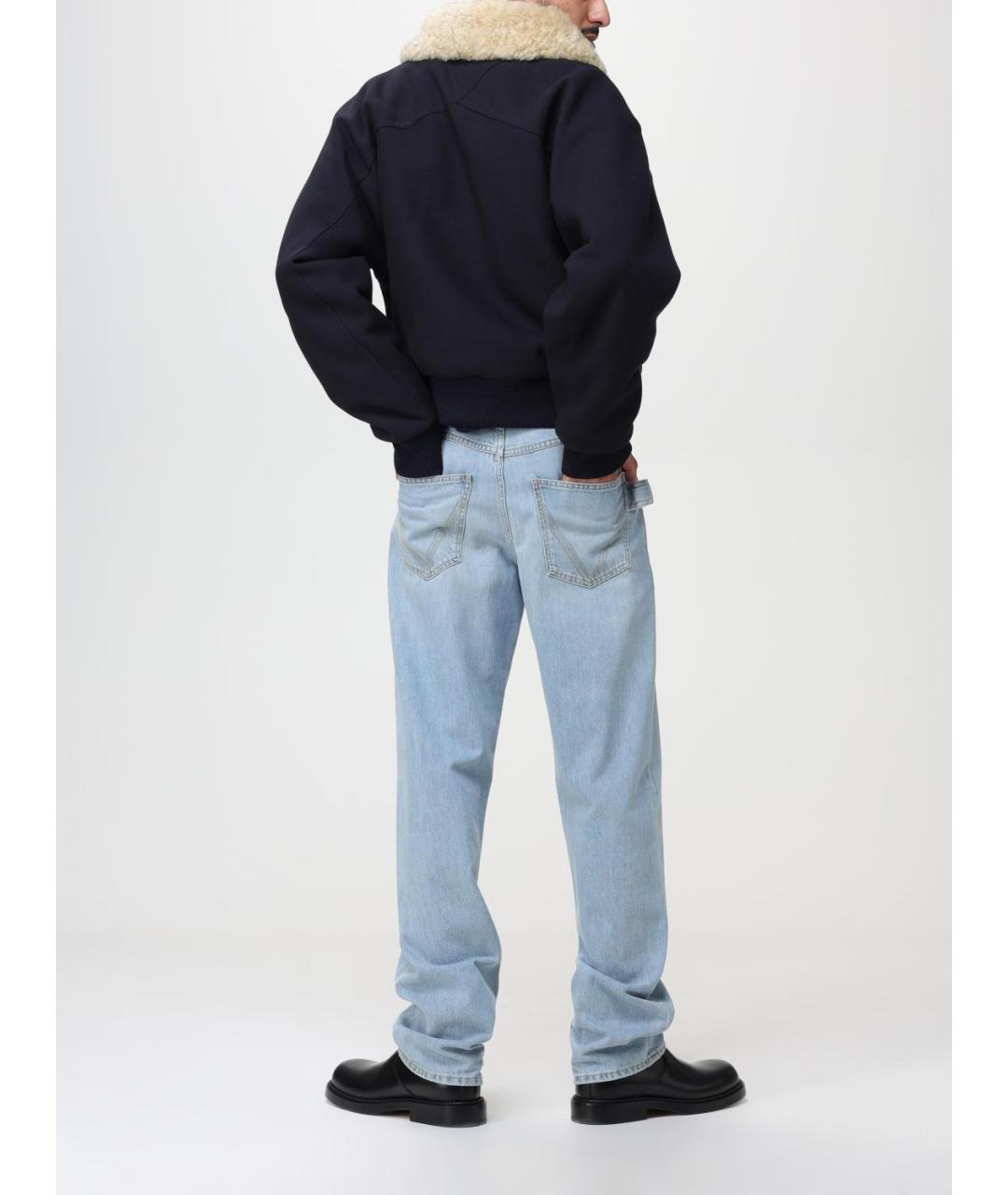 BOTTEGA VENETA Синяя хлопковая куртка, фото 3