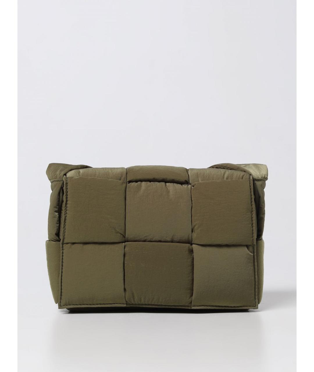 BOTTEGA VENETA Бежевая синтетическая сумка на плечо, фото 6