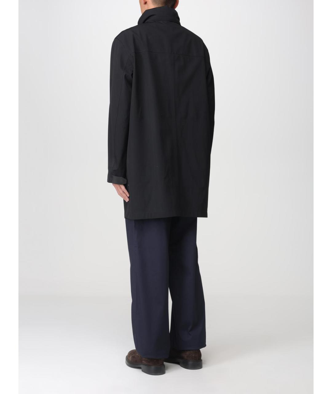 BRIONI Черная синтетическая куртка, фото 3