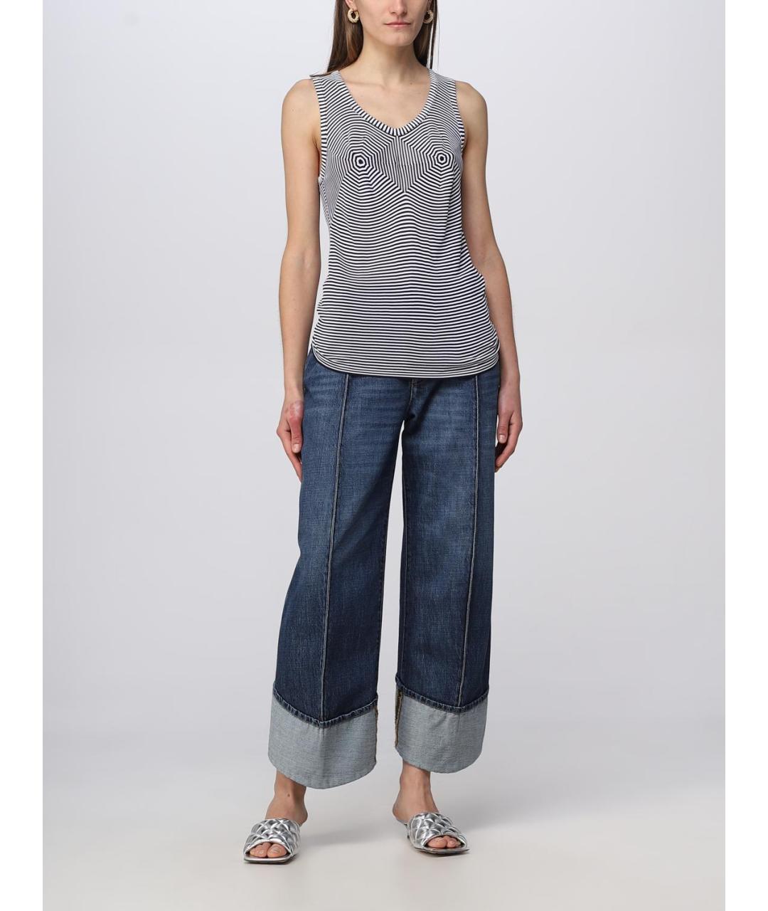 BOTTEGA VENETA Мульти вискозная майка, фото 3