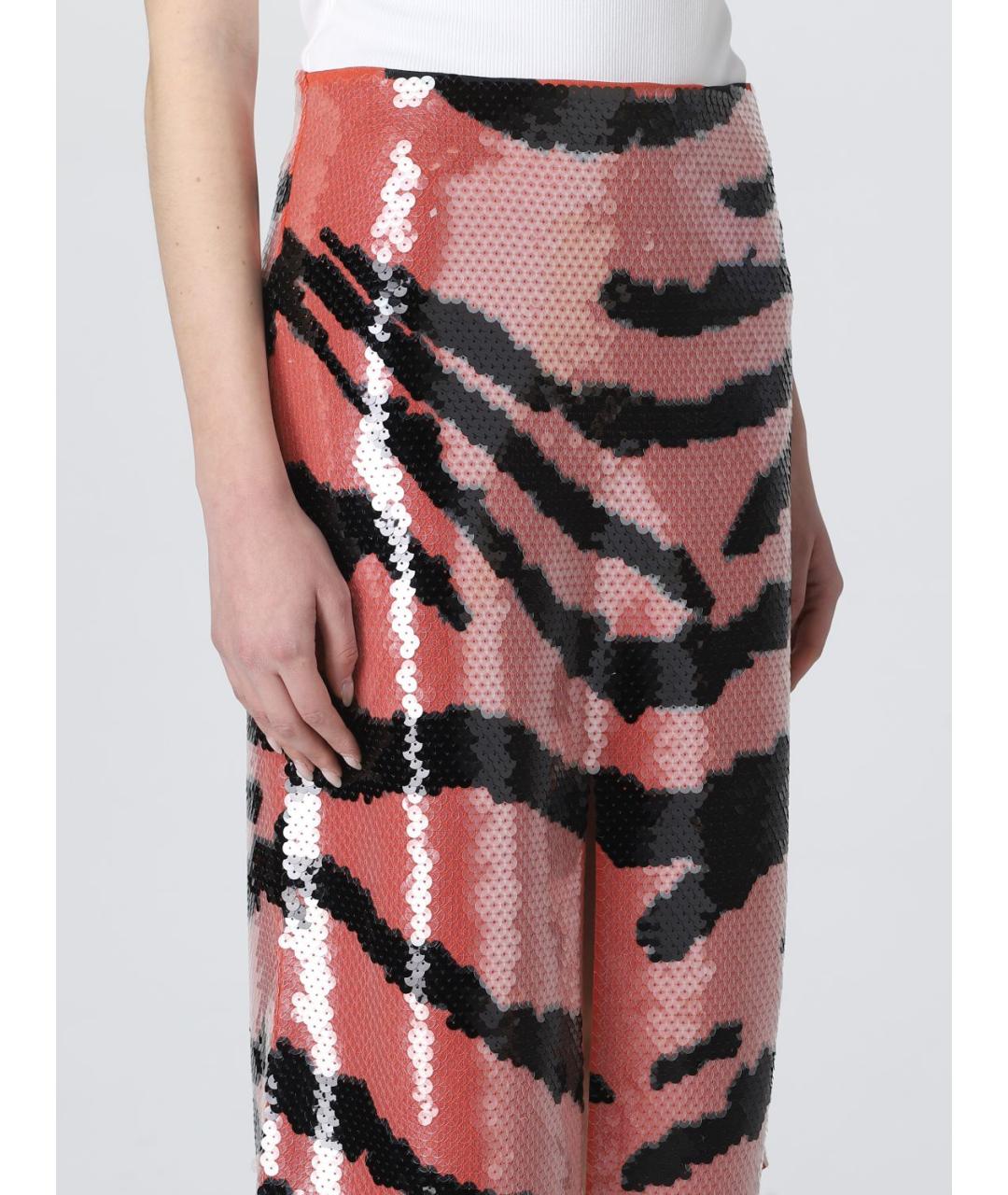 BOTTEGA VENETA Розовая вискозная юбка миди, фото 6