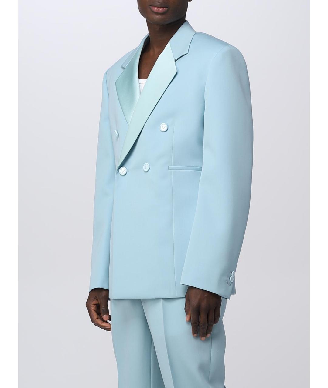 BOTTEGA VENETA Голубой пиджак, фото 4