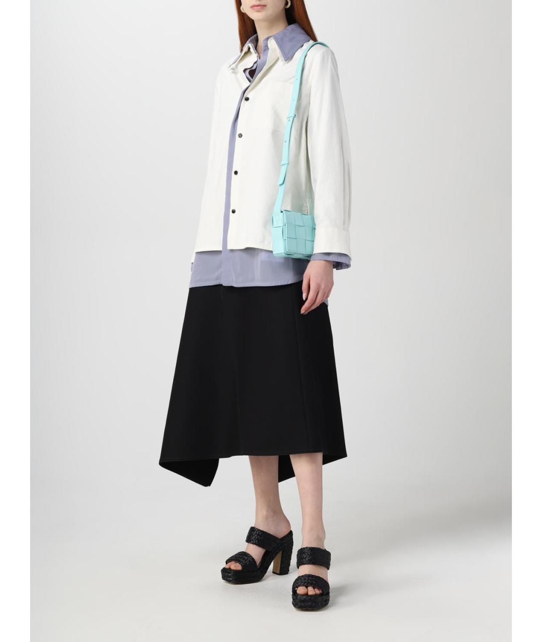 BOTTEGA VENETA Белая хлопковая рубашка, фото 2