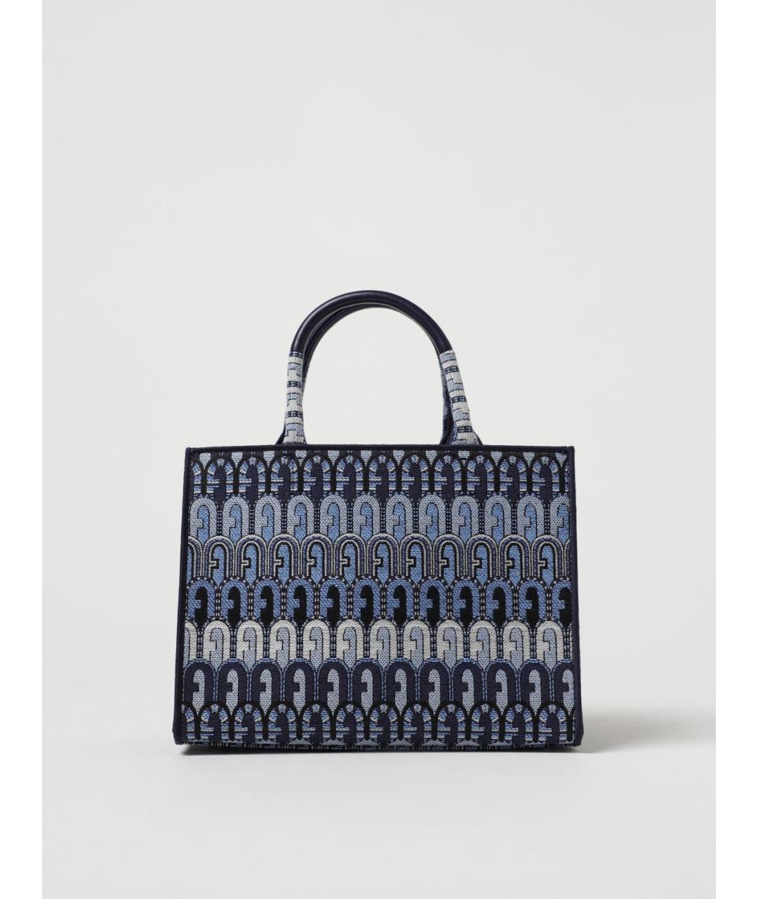 FURLA Синяя деним сумка тоут, фото 4